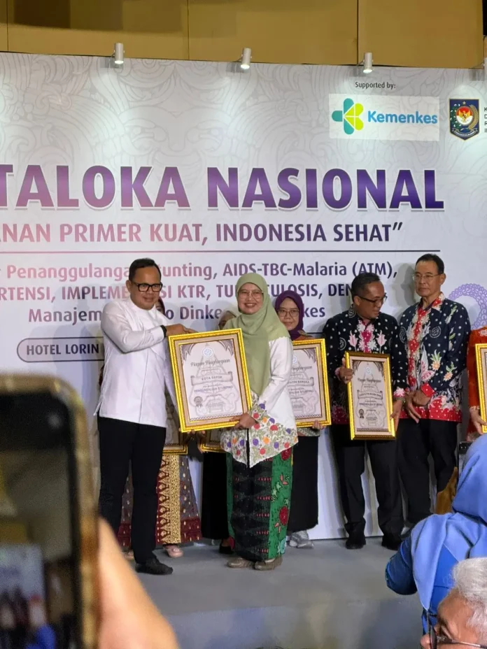 Depok sabet dua penghargaan kesehatan nasional